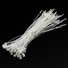 Бусины со сквозными отверстиями с пластиковой ручной игольчатой защелкой веревка для праздничных флажков ручной игольчатый бисер с иглой для одежды