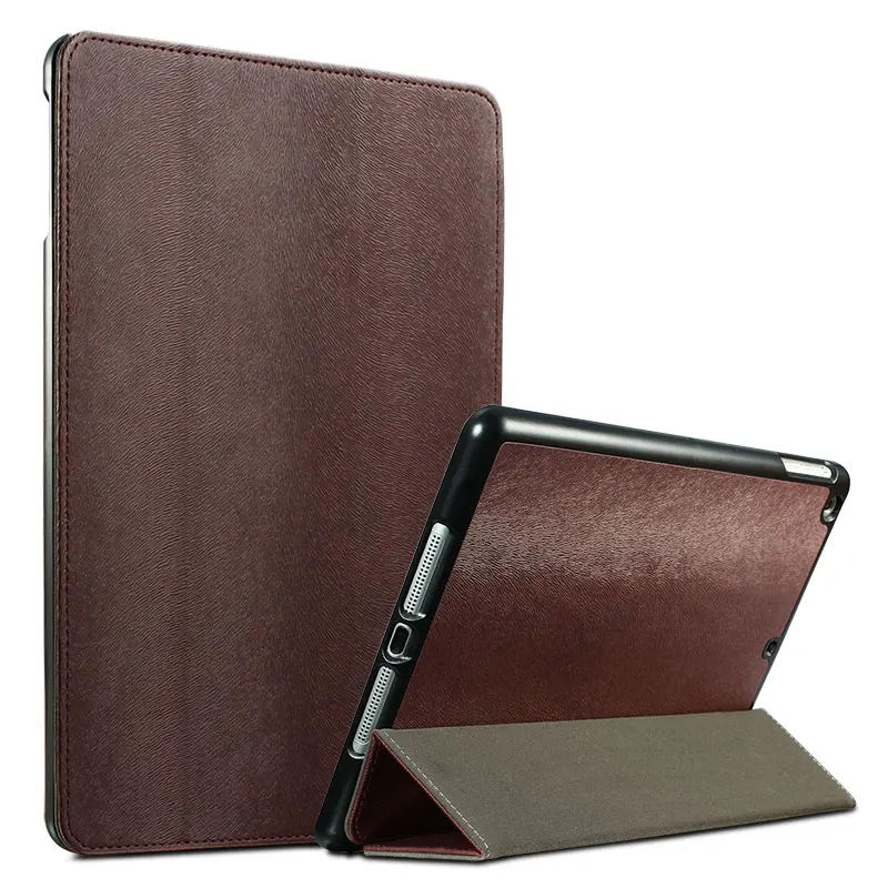 

Case For iPad Air 1 PU Leather Squirrel Hair Pattern Full Protective Shell Flip Style Cover for Apple iPad Air 1