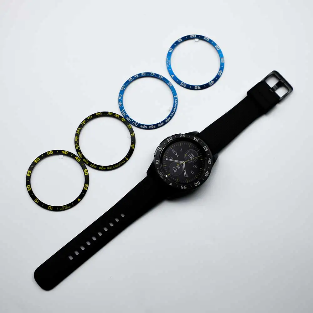 Для samsung Galaxy Watch 46 мм 42 мм gear S3 frontier металлическое кольцо клейкий чехол против царапин Galaxy Watch крышка аксессуары