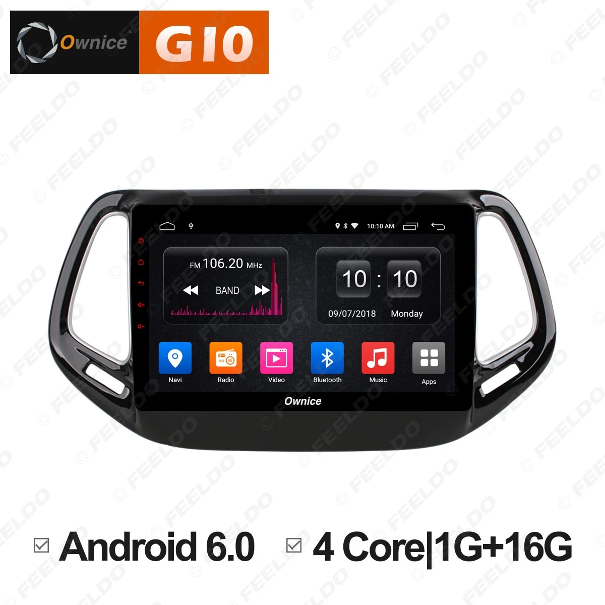 Excellent FEELDO 10.1" 2.5D Nano IPS Screen Android 6.0 Octa Core/DDR3 2G/32G/4G LTE Car Media Player For Compass 2017 0 Excellent FEELDO 10.1" 2.5D Nano IPS Screen Android 6.0 Octa Core/DDR3 2G/32G/4G LTE Car Media Player For Compass 2017 0