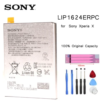 

Original SONY Phone Battery For SONY Xperia X Performance F8132 Replacement Batteries LIS1624ERPC bateria with Tools sticker