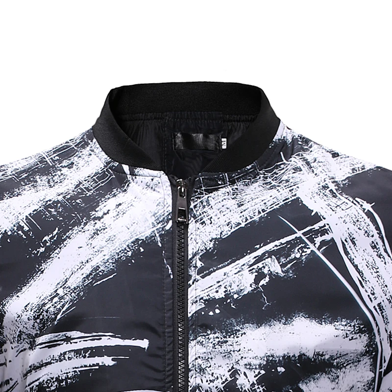 Fashion Graffiti Print Jacket Men 2018 Spring Autumn New Zipper Bomber Jacket Mens Casual Streetwear Baseball Jacket Outerwear Fashion Graffiti Print Jacket Men 2018 Spring Autumn New Zipper Bomber Jacket Mens Casual Streetwear Baseball Jacket Outerwear