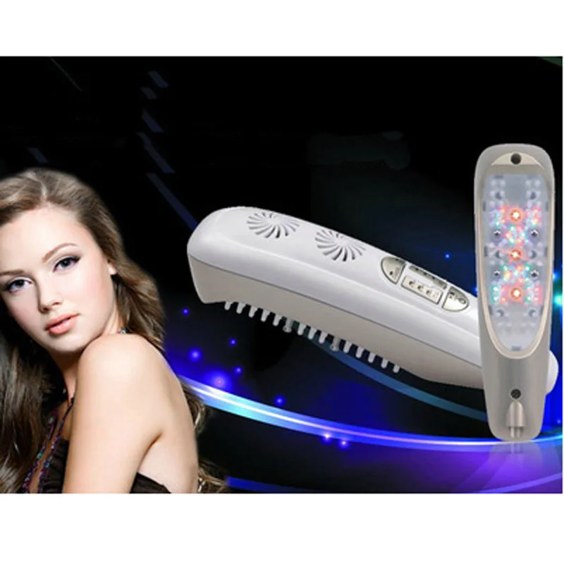 3in1 Electric IPL Laser Hair Loss Regrowth Comb Physiotherapy Microcurrent Repair Hair Growth Massage Infrared Stimulator Device