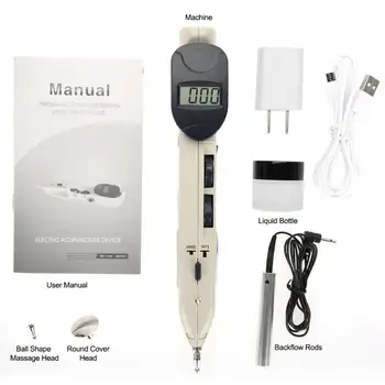 

Body Massage Instrument Digital Electronic Acupuncture Health Care Pulse Massage Device Health Care Tool 110-240V