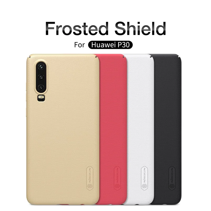 

for Huawei P30 case rugged cover 6.1" original NILLKIN frosted shield case for Huawei p30 mobile phone