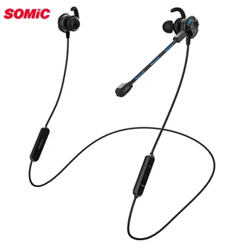 

Somic G618PRO Bluetooth Earbuds Wireless Gaming Headsets Stereo In-Ear Sports Earphones for Computer Smart phone