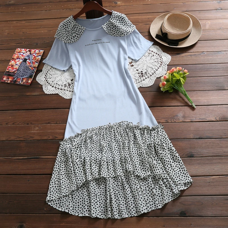 

Mori girl cotton linen dress 2019 new arrival summer fashion elegant vintage dress dress for women