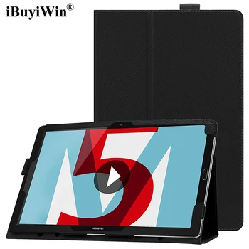 

Case for Huawei MediaPad M5 10.8 Slim Folding Stand Case Cover for Huawei MediaPad M5 Pro 10.8 inch Tablet Funda+Screen Film+Pen