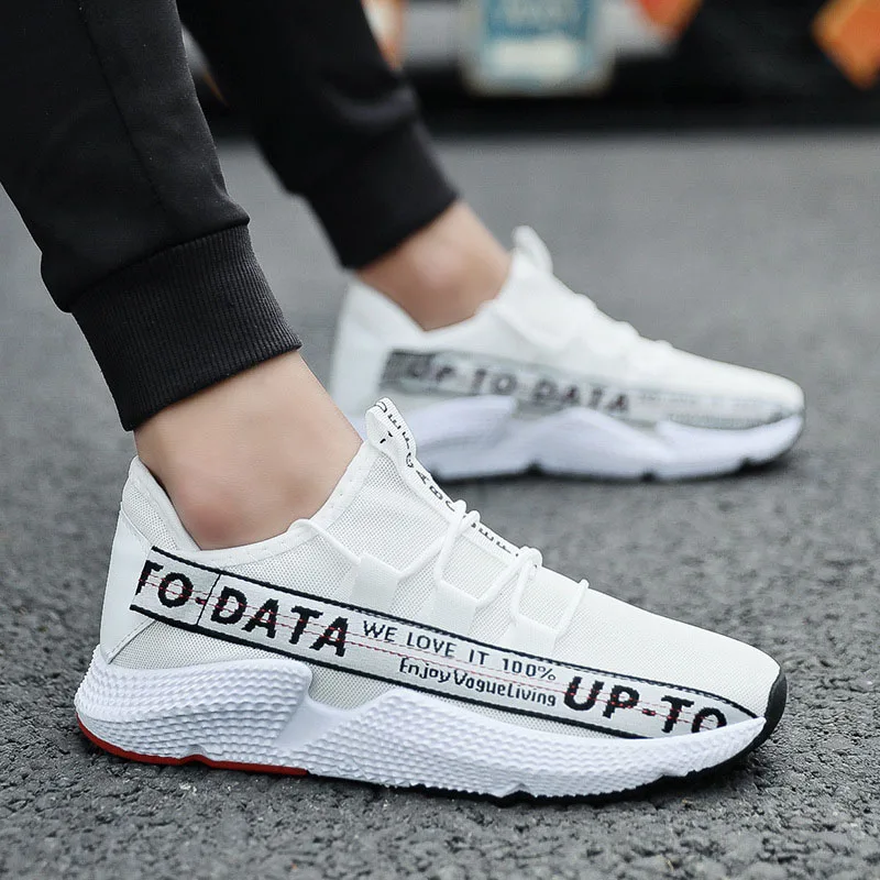 

Sneakers Men Sports Shoes Men Non-slip wear Outdoor Sports Shoes Men Comfortable Breathable Mesh Surface Running Shoes 2019