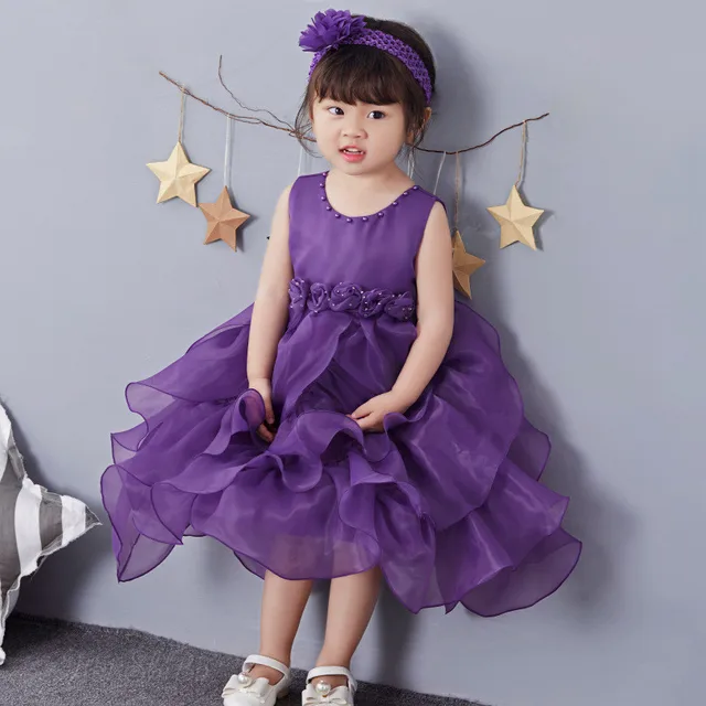 Buy Princess Girl Dress 2017 Toddler Children Clothing