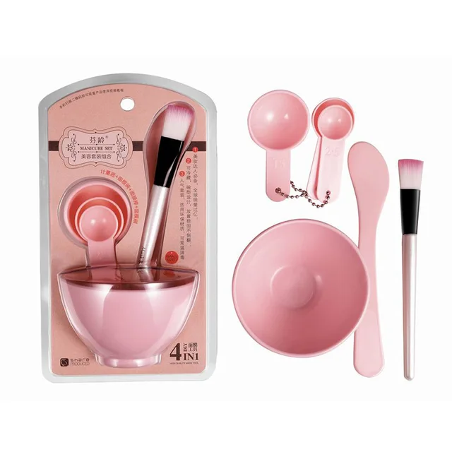 Women Beauty Set DIY Facial Mask Tool Face Mask Bowl+ Stir