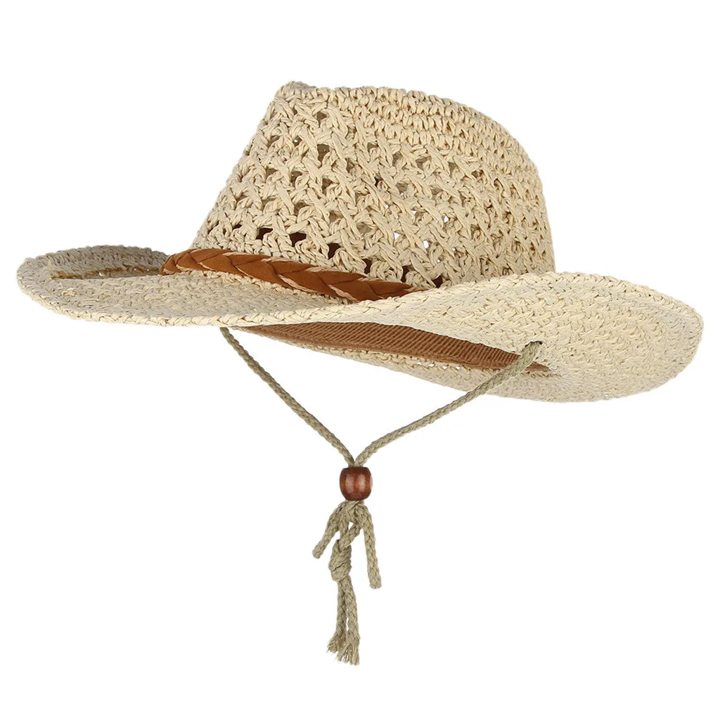 Летняя шляпка шапочка пляжная соломенная шляпа летняя женская кепка s шапки от солнца для женщин шапка от солнца Gorra Chapeau Femme Gorras Sombrero Mujer - Цвет: Бежевый