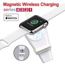 Зарядное устройство для Apple Watch быстрая Беспроводная Магнитная usb-зарядка для серии 4 3 2 1 Apple Watch Беспроводная Подставка для зарядки