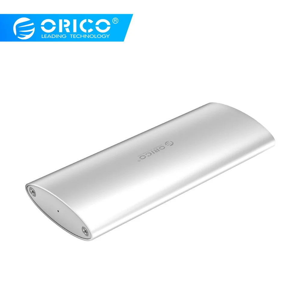 

ORICO SSD Case Aluminum Alloy M.2 to Type-C High-speed SSD Enclosure 5Gbps USB3.0 Hard Drive Box For Windows/Mac/Linux