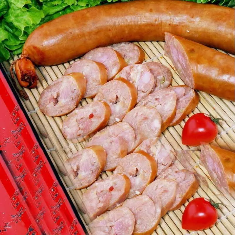 Барбекю 16 метров гильзы для колбасы, широкие: 60 мм, Salami, инструменты для Разделки мяса птицы инструменты для хот-дога колбасы упаковочные инструменты несъедобные крышки