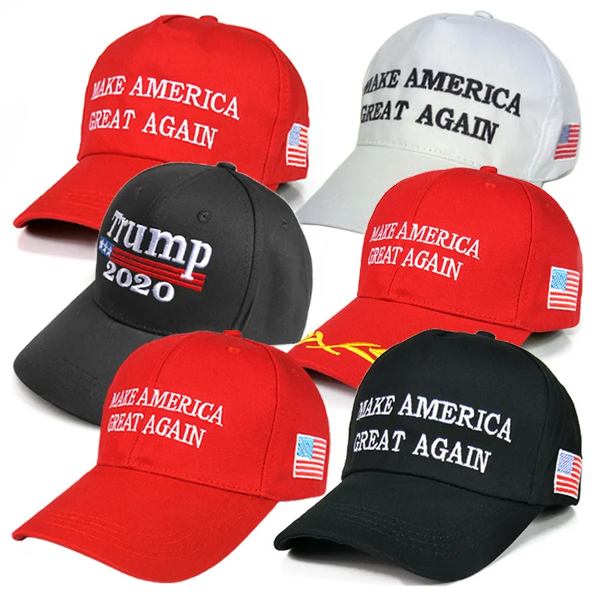 

New Make America Great Again Trump Baseball Cap 2020 Republican Baseball Hat Caps Embroidered Trump President Pet Cap Wholesale