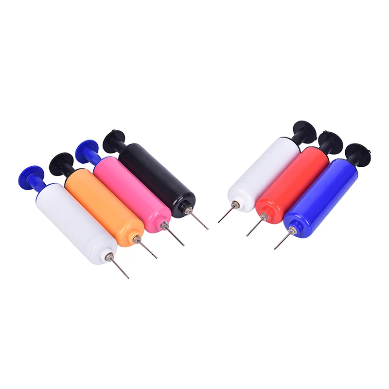 

1pc Plastic 7Colors Mini Hand Air Pump Outdoor Sport Football Soccer Basketball Ball Inflating Portable Pump For Ball