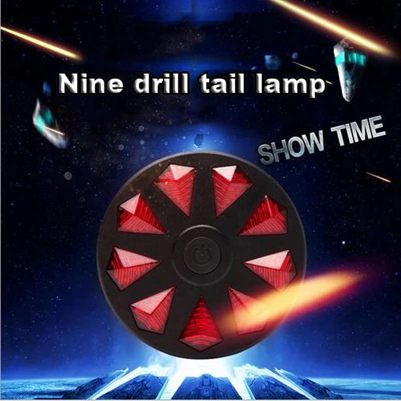

Bicycle LED Tail Light Safety Warning Light Mountain Bike Rear Light Lamp Bycicle Light Drop Shipping Bicycle accessories MTB