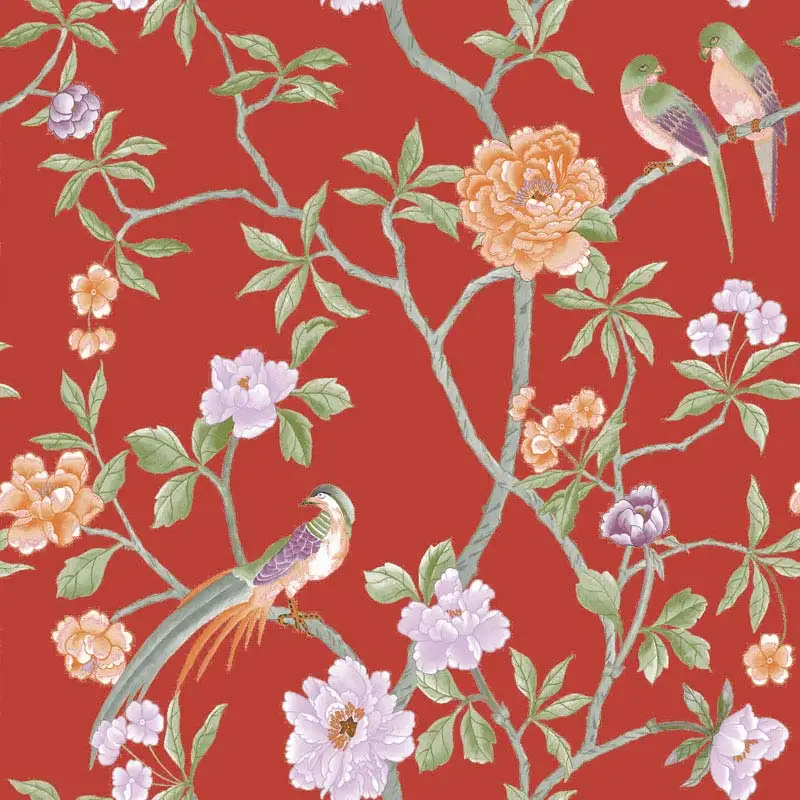 Papel De Parede 3D Paisagem Chinese Pastoral Bird Tree Flower 3D Embossed PVC Wallpaper Living Room Bedroom Backdrop Wall Papers Papel De Parede 3D Paisagem Chinese Pastoral Bird Tree Flower 3D Embossed PVC Wallpaper Living Room Bedroom Backdrop Wall Papers