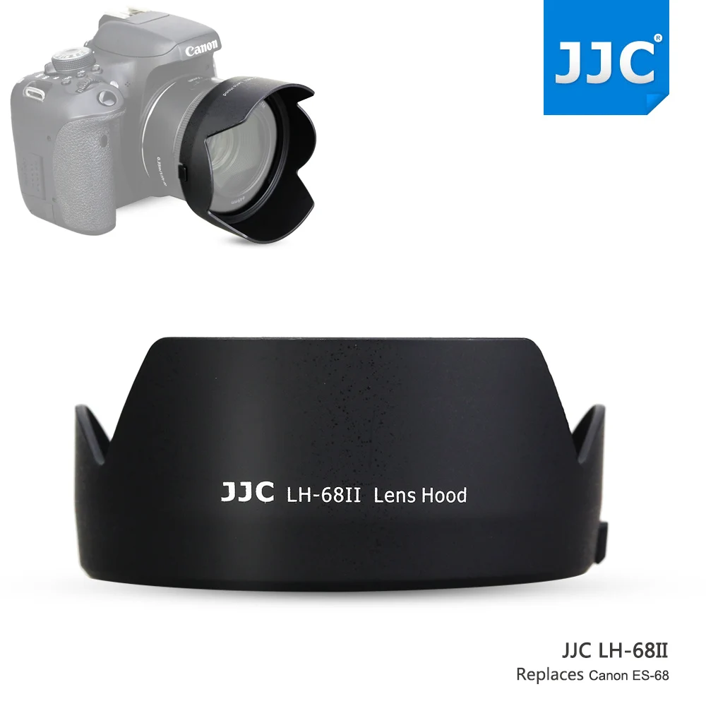 JJC LH 68II Dedicated Lens Hood for Canon EF 50mm f/1.8 STM Lens