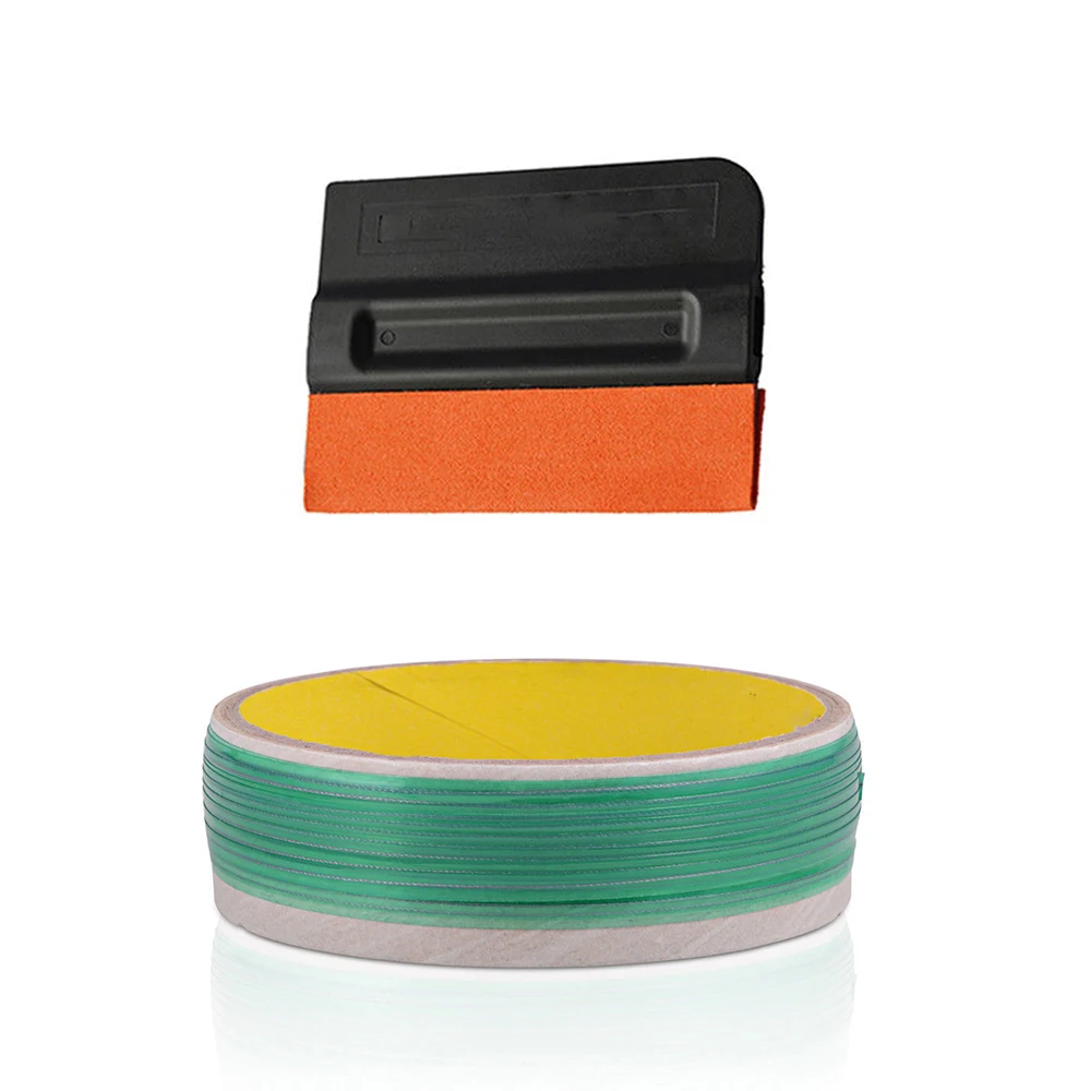 

50M Safe Finish Car Line Tape Vinyl Film Auto Accessories+ Squeegee for Vinyl Wrapping Cutting Trim
