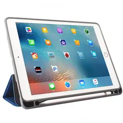 Чехол для iPad Air 1/2 чехол из искусственной кожи Силиконовые Мягкий Назад Trifold стенд Авто Режим сна/проснуться Smart Cover для iPad Air 5/6 чехол