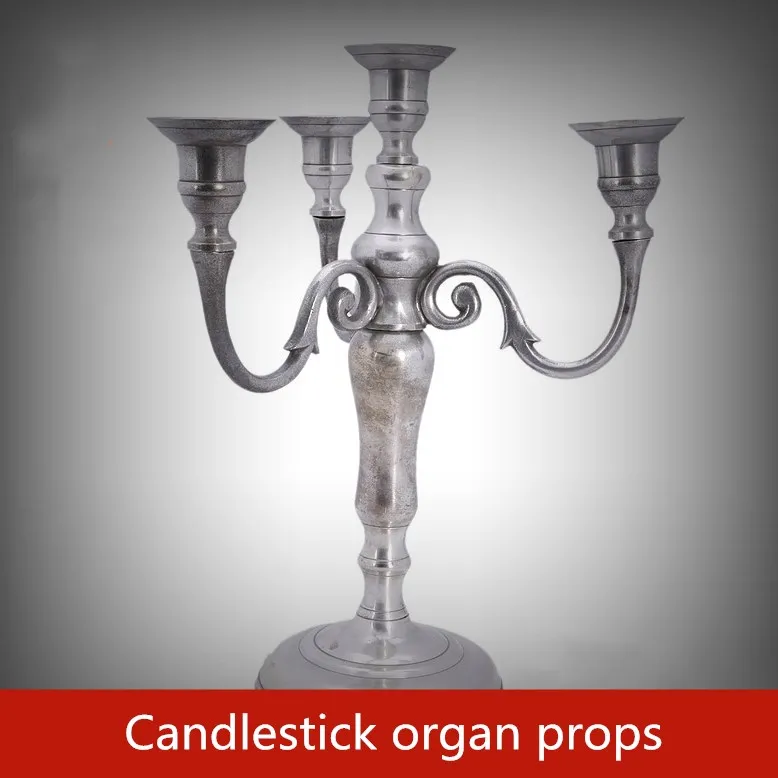 

real life game escape room props Candlestick Centralizability Trigger unlock Secret chamber unlocked prop escape room game