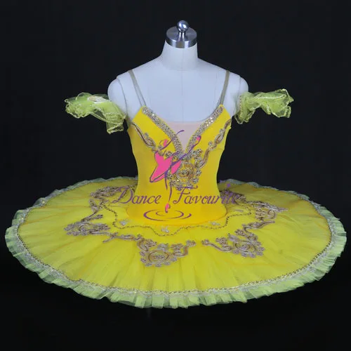 yellow ballet tutu dress