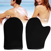 Guantes de bronceado reutilizables de alta calidad con autobronceador para cuerpo, crema, loción, Mousse, guante de limpieza corporal, autobronceador