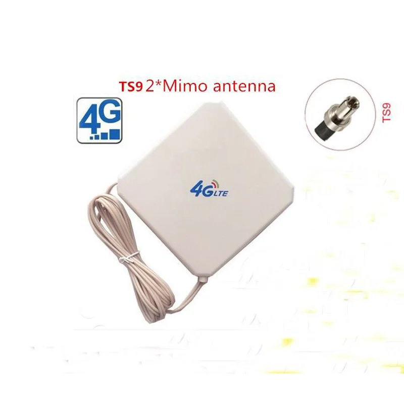 35dBi 4 Г внешний крытый LTE WI FI Антенны Усилитель Сигнала двойной TS9 Разъем для E537 E859
