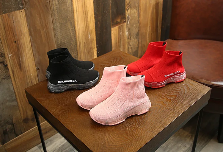 E CN/спортивные носки; ботинки для девочек; коллекция 2019 года; модные ботинки в сеточку для девочек; сетчатый со стразами; ботинки для девочек;