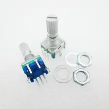 5PCS/LOT Original,Rotary encoder,code switch/EC11/ digital potentiometer with switch 5Pin handle length 20mm Q 5PCS/LOT Original,Rotary encoder,code switch/EC11/ digital potentiometer with switch 5Pin handle length 20mm Q