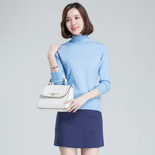 Elegant Turtleneck Cashmere Women Sweaters Long Sleeve Solid Fall Winter Ladies Pullover 2018 Office Lady Slim Fashion Woman Top Elegant Turtleneck Cashmere Women Sweaters Long Sleeve Solid Fall Winter Ladies Pullover 2018 Office Lady Slim Fashion Woman Top