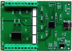 USB цифрового ввода-вывода реле вождения электромагнитный клапан для вождения шаговый двигатель Drive карты