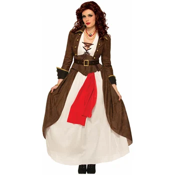 

Sexy Steampunk Gothic Women's Pirate Costume Ladies Forum Complete Outfits Fancy Dress Adults Halloween Costumes Deguisement