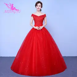 AIJINGYU платья comunion weding Большие размеры Свадебное платье WK823