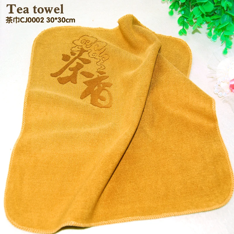 Chinese tea culture Superfine fiber cloth Tea towels The hair strong