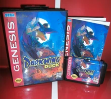 Darkwing Duck EE. UU. Cubierta con caja y manual para Sega MegaDrive Génesis Consola de Videojuegos de 16 bits MD tarjeta