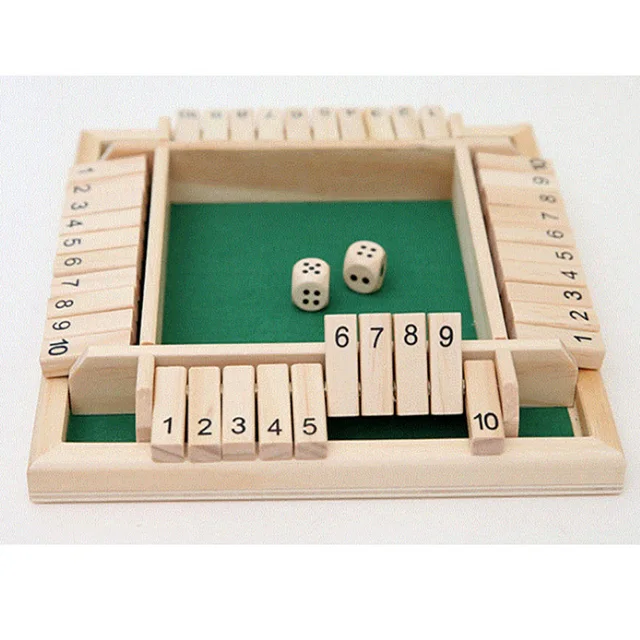 4 Players Digital Puzzle Game For Party Club Family Games Shut The Box