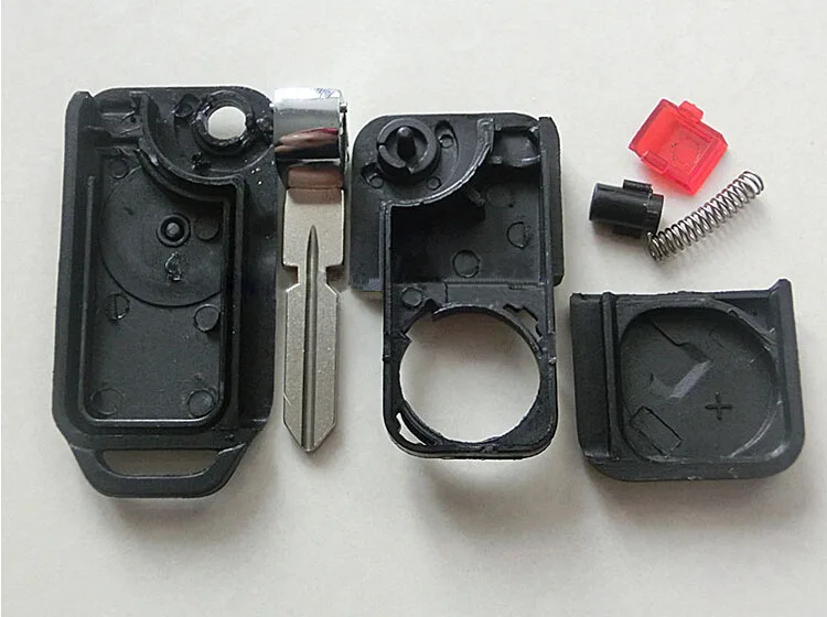 Benz remote key shell 1 button HU39   (14)