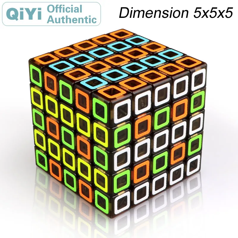 

QiYi Dimension 5x5x5 Magic Cube MoFangGe 5x5 Cubo Magico Professional Speed Neo Cube Puzzle Kostka Antistress Fidget Toys