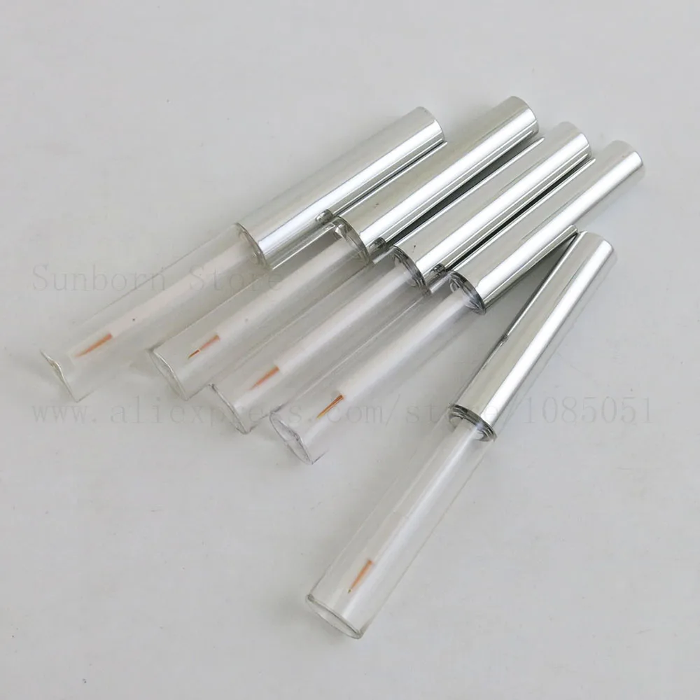 

5pcs 8ml Lip gloss Bottle Plastics Box Containers Empty Clear Lipgloss Tube Eyeliner lash Lipgloss Split Bottles
