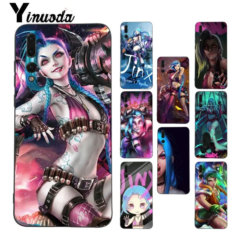 Чехол для телефона Yinuoda League Legends lol Jinx Zed Huawei honor 8x20 7a P20Lite P10 Plus Mate10Lite Mate20 P20 Pro |