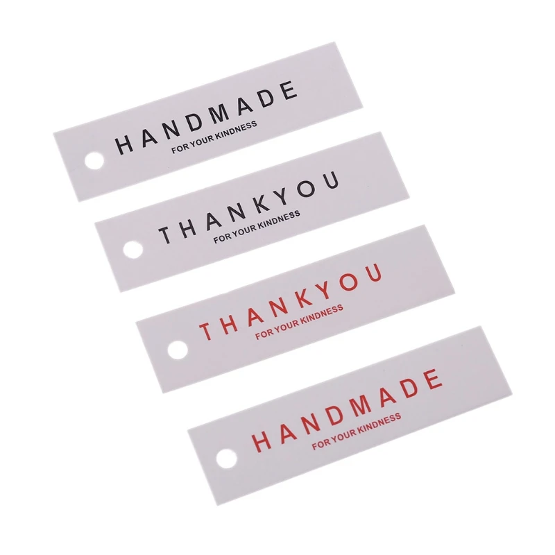 

50XMessage Card Memo Wedding Party Gift Thank you Handmade Card Christmas Tag