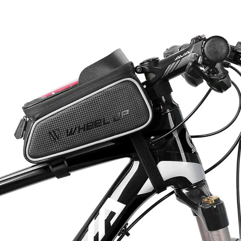Велосипедная сумка, водостойкая, MTB, для шоссейного велосипеда, на руль, Сумка с рамкой, на руль велосипеда, на сенсорный экран, аксессуары для велоспорта