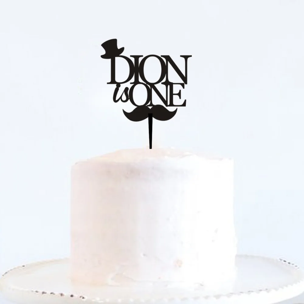 Custom One Name Happy Birthday Cake Topper Personalized Gifts Children's Birthday Cake Topper Party Decorations Supplies