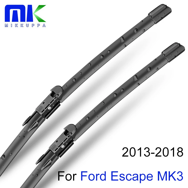 Mikkuppa Front And Rear Wiper Blades For Ford Escape MK3 2013 2014 2015