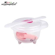 LAMEILA Beauty Mask Bowl diy Homemade Compressed Face Mask Bowl with Measuring Spoon Stir Cap Cosmetic Mixing Face Care set tool