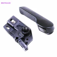 HONGGE Black LHD Hood Release Grip Handle Bracket Fit VW Jetta Golf MK4 Bora Polo Beetle
