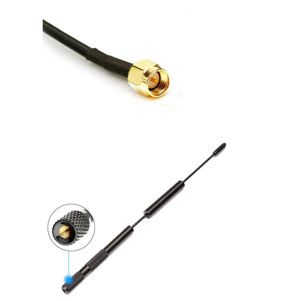 

1PC 2.4G/5Ghz dual band wifi antenna 7dbi high gain sucker aerial ZigBee modem antennas with SMA male connector NEW wholesale